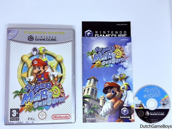 Nintendo Gamecube - Super Mario Sunshine - Players Choice -, Games en Spelcomputers, Games | Nintendo GameCube, Gebruikt, Verzenden