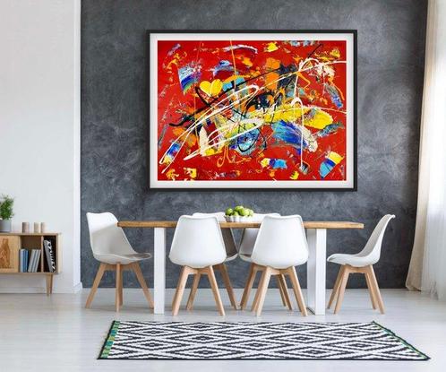 Michele Socionovo - XXL. Ti amo come quando fuori esce il, Antiek en Kunst, Kunst | Schilderijen | Modern
