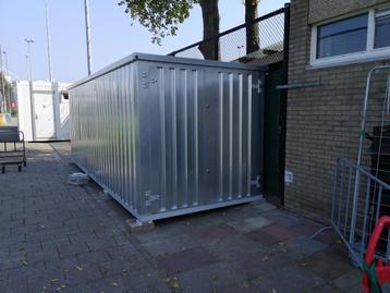 Opslagcontainer 20 ft |  gegalvaniseerd staal extra goedkoop