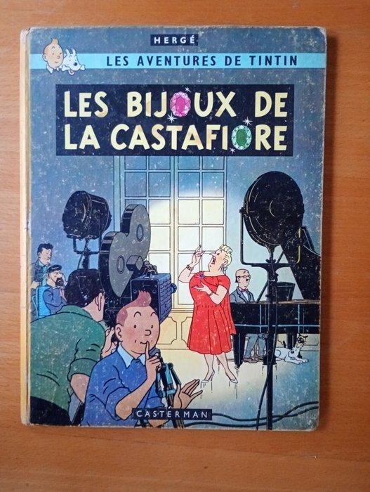 Tintin - Les bijoux de la Castafiore (B34) + Tintin et le, Boeken, Stripverhalen