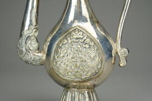 Ewer - Messing, Verguld, Verzilverd - China - eind 19e -, Antiek en Kunst, Antiek | Overige Antiek