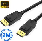2dekans | DisplayPort Kabel 1.4 - male to male - 8K 60Hz -, Audio, Tv en Foto, Audiokabels en Televisiekabels, Ophalen of Verzenden