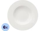 2dekans | Set van 6 Vivo by Villeroy & Boch Diepe Borden – Ø, Ophalen of Verzenden