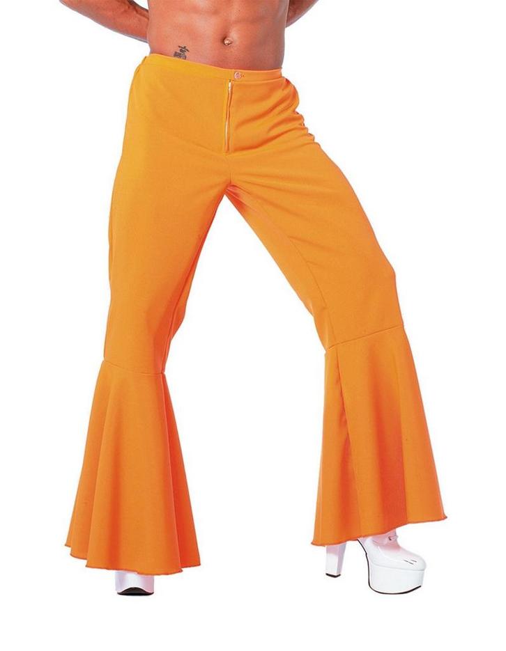 Hippie Broek Oranje, Kleding | Heren, Carnavalskleding en Feestkleding, Nieuw, Verzenden