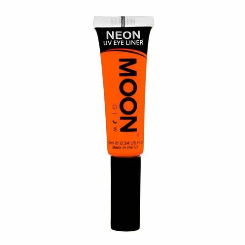 Moon Glow Neon UV Eye Liner Intense Orange, Hobby en Vrije tijd, Feestartikelen, Nieuw, Verzenden