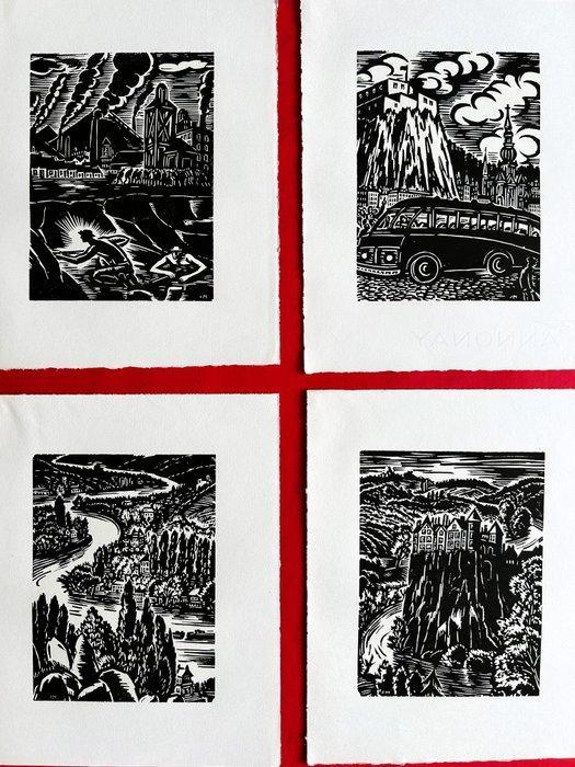 Frans Masereel (1889-1972) - Mijn Land, Antiek en Kunst, Antiek | Overige Antiek