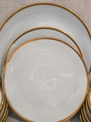 Limoges - Assiette (13) - Porcelaine - Label de Qualité
