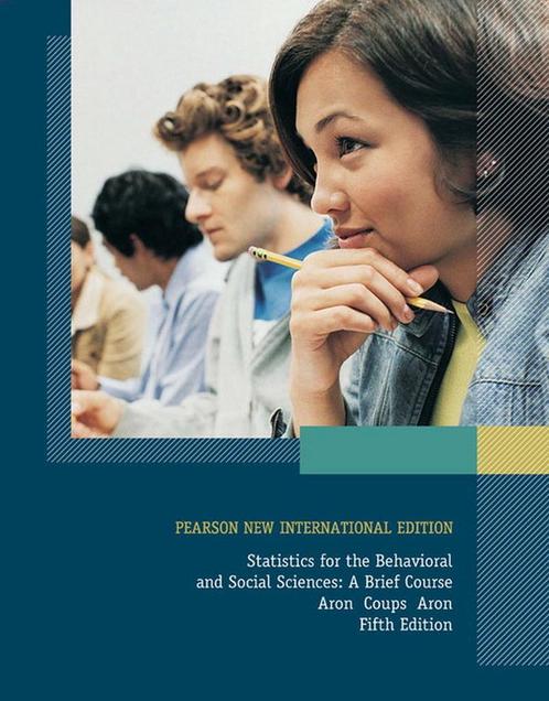 Statistics For The Behavioral And Social Sciences, Livres, Livres Autre, Envoi