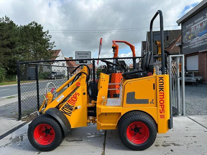 Knikmops KM100, Zakelijke goederen, Machines en Bouw | Kranen en Graafmachines, Wiellader of Shovel