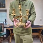 Chandelier (2) - Bronze doré - Couple rare, Antiquités & Art