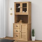 vidaXL Opzetkast VIGO 78x30x100 cm massief grenenhout, Huis en Inrichting, Kasten | Dressoirs, Verzenden, Nieuw