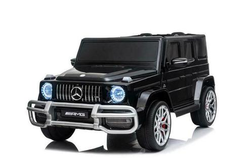 2 persoons Mercedes G63 AMG, 24v en 4x4 kinder accu voertuig, Kinderen en Baby's, Speelgoed |Speelgoedvoertuigen, Nieuw, Afstandsbediening