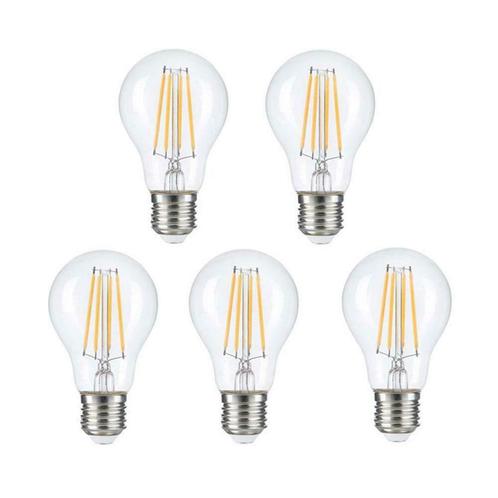 AANBIEDING Voordeelpak 5 stuks LED Filament lamp 8W E27, Huis en Inrichting, Lampen | Losse lampen, Nieuw, E27 (groot), Verzenden