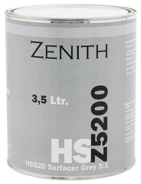 ZENITH HS520 Surfacer Grey per 3,5 liter Z5200, Bricolage & Construction, Peinture, Vernis & Laque, Envoi