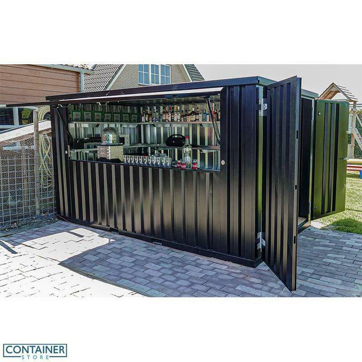 Container bar ideaal voor in de tuin! Hoge kwaliteit staal!, Doe-het-zelf en Bouw, Overige Doe-Het-Zelf en Bouw, Nieuw, Ophalen