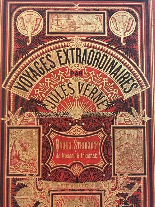 Jules Verne / J. Férat - Michel Strogoff de Moscou à, Antiek en Kunst, Antiek | Boeken en Manuscripten