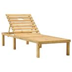 vidaXL Ligbed geïmpregneerd grenenhout, Tuin en Terras, Ligbedden, Verzenden, Nieuw