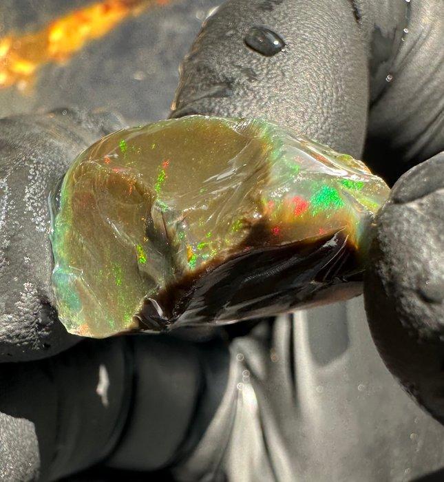 Opaal Ruw- 4.2 g, Verzamelen, Mineralen en Fossielen