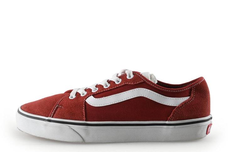 Vans Sneakers in maat 42 Rood, Kleding | Heren, Schoenen, Overige kleuren, Zo goed als nieuw, Sneakers, Verzenden