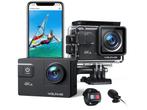 Veiling - WOLFANG GA300 Actie Camera 4K 60FPS 24MP, Audio, Tv en Foto, Actiecamera's, Nieuw