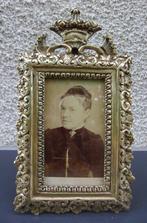Napoléon III - couronne comtale - Fotolijst  - verguld brons, Antiek en Kunst