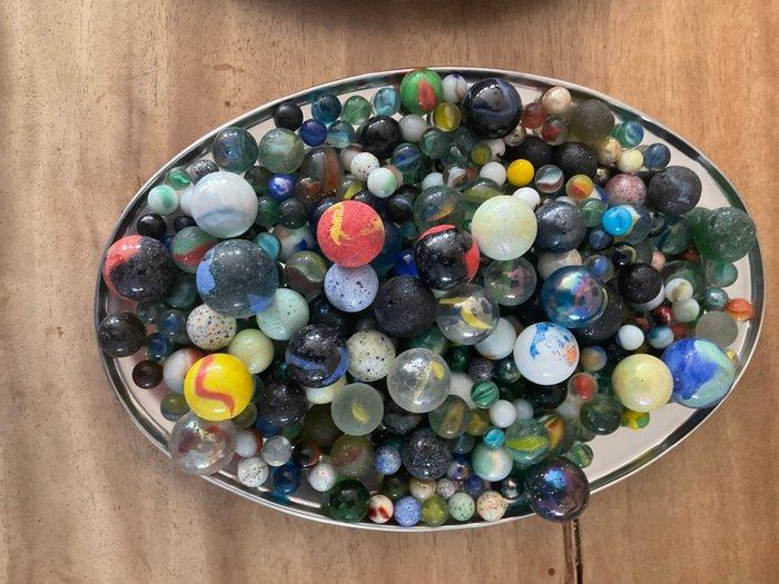 diverse - Knikkers Wereldmix 8 kg - 1960-1970 - diverse, Antiek en Kunst, Antiek | Speelgoed