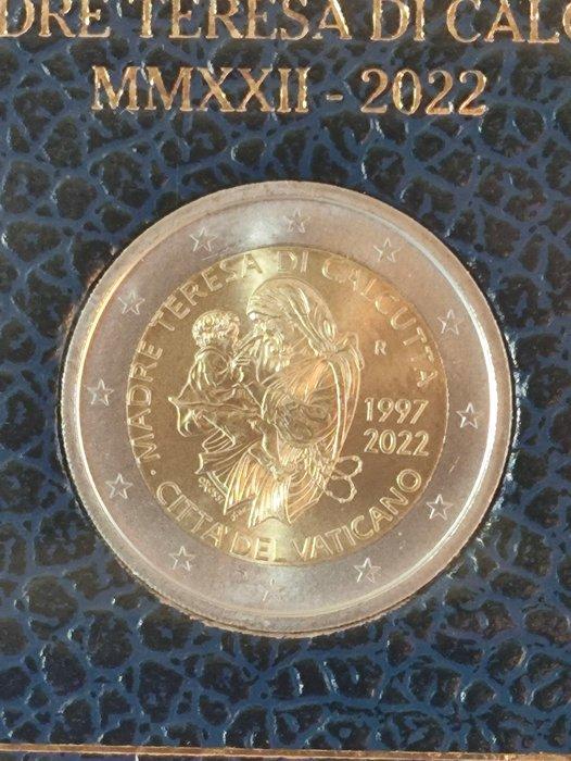 Vatican. 2 Euro 2022 Madre Teresa + Paolo VI (2 monete), Postzegels en Munten, Munten | Europa | Euromunten