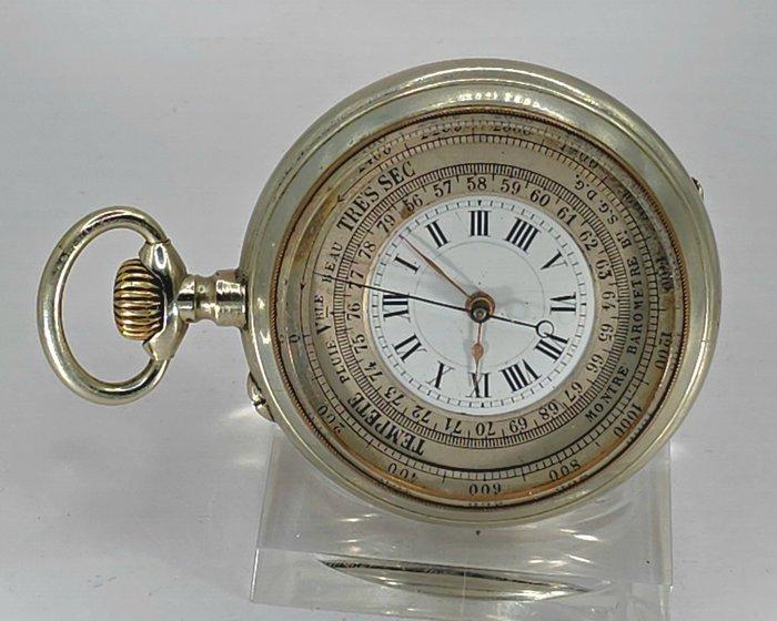 Montre Barometer Breveté S.G.D.G., - Barometer - Tempete, Handtassen en Accessoires, Horloges | Heren