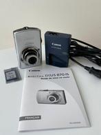 Canon Ixus 870 is Digitale compact camera