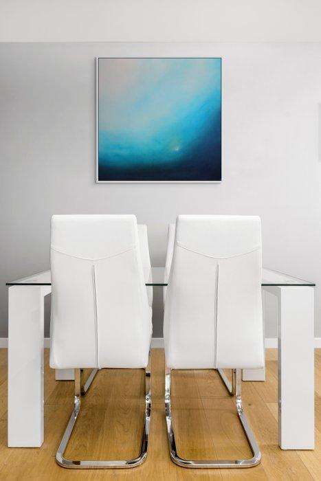 Jonathan Speed - Aqua Skies, Antiek en Kunst, Kunst | Schilderijen | Modern