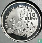 België 10 euro 2004 (PROOF) 75 Years of Tintin, Postzegels en Munten, Verzenden, Losse munt, Goud