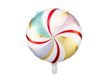 Helium Ballon Candy Gekleurd Leeg 35cm, Verzenden
