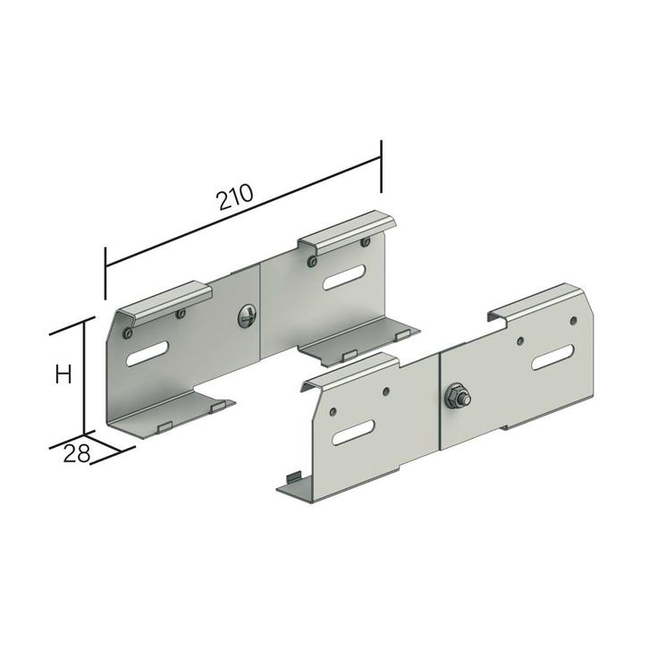 Legrand VAN GEEL Verbindingsstuk Kabeldraagsysteem - 8363150, Doe-het-zelf en Bouw, Elektriciteit en Kabels, Verzenden