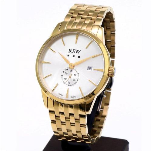 RSW - Swiss Watch - RSWM106-GG-1 - Zonder Minimumprijs -, Handtassen en Accessoires, Horloges | Heren