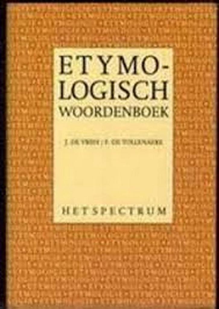 Etymologisch woordenboek 9789027429476 F. De Tollenaere, Boeken, Overige Boeken, Gelezen, Verzenden