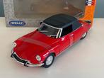 Welly 1:24 - Voiture miniature - Citroën DS19 Cabriolet 1962, Nieuw