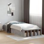 vidaXL Bedframe bewerkt hout betongrijs 90x200 cm, Huis en Inrichting, Slaapkamer | Bedden, Verzenden, Nieuw