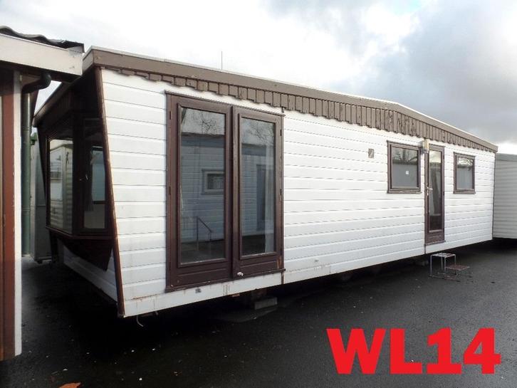 stacaravan chalet grote voorraad. transport naar BE mogelijk, Caravans en Kamperen, Stacaravans, Ophalen of Verzenden