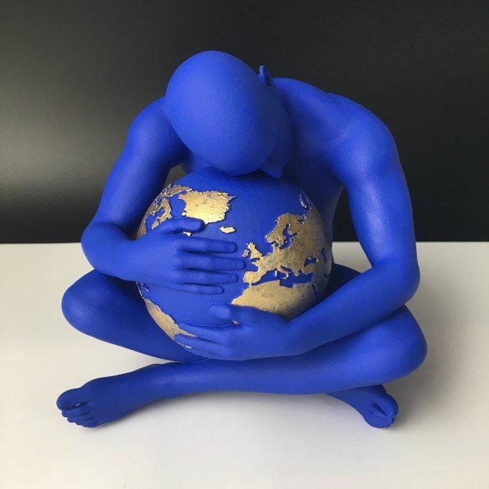 Andrea Giorgi - Hope (blue-gold), Antiek en Kunst, Kunst | Designobjecten