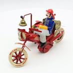 Tucher & Walter - Moto de pompier à remonter M/B - Jouet en