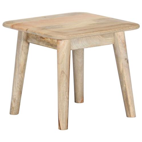 vidaXL Table basse 45x45x40 cm Bois de manguier massif, Maison & Meubles, Tables | Tables de salon, Neuf, Envoi