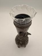 WMF, WMF / Geislingen - Vaas - Verzilverd, Glas - WMF, Antiek en Kunst