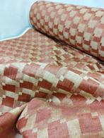 Echte linnen, weelderig jacquardwerk van 400x140 cm -
