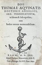 d’ Aquino Tommaso - Divi Thomae Aquinatis - 1562