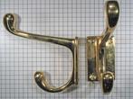 Hoed en jashaak messing, Nieuw, Overige materialen