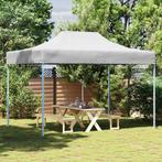 vidaXL Partytent inklapbaar 280x410x315 cm staal wit, Tuin en Terras, Partytenten, Verzenden, Nieuw