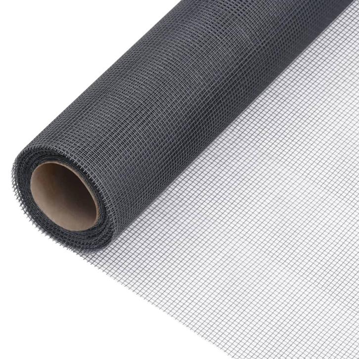 vidaXL Gaas 100x1000 cm glasvezel grijs, Tuin en Terras, Tuinhekken en Hekwerk, Nieuw, Verzenden