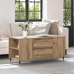 vidaXL Salontafel artisanaal eikenkleurig 102 x 44.5 x 50 cm, Huis en Inrichting, Verzenden, Nieuw