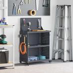 vidaXL Gereedschapswagen Antraciet 65 x 35 x 111 cm, Doe-het-zelf en Bouw, Verzenden, Nieuw