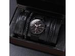 Veiling - Heren horloge set met armbanden, Handtassen en Accessoires, Horloges | Heren, Nieuw
